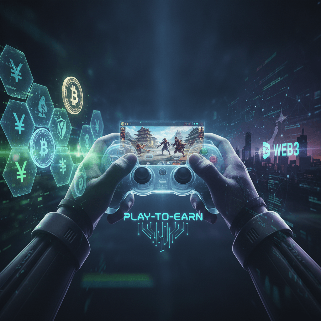 仮想通貨とゲームの未来:Play-to-EarnとWeb3が日本社会にもたらす変革