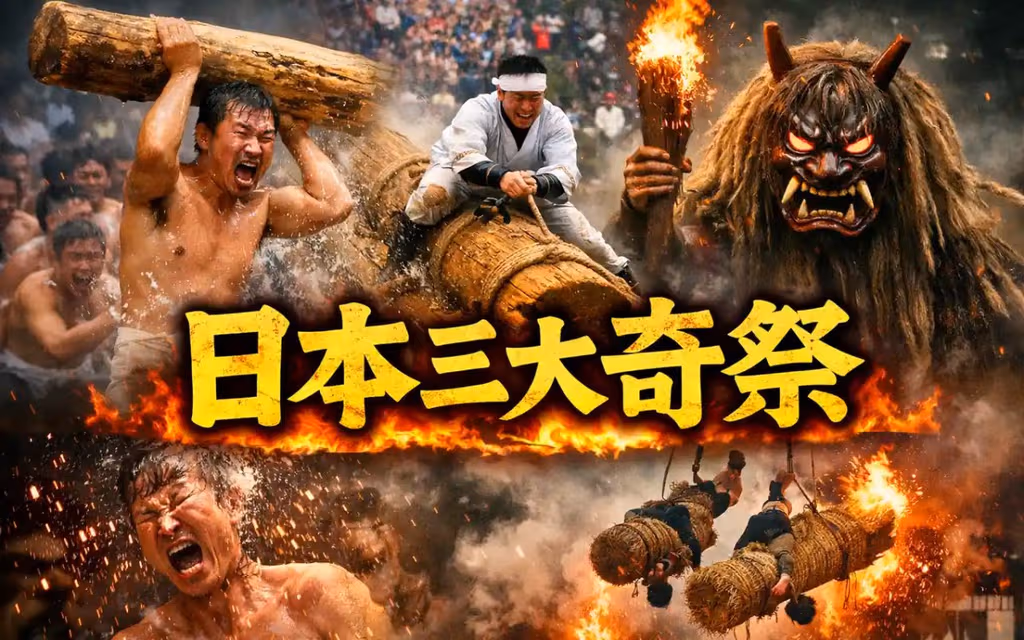 日本三大奇祭一覧｜驚きと感動の祭り体験を徹底ガイド！