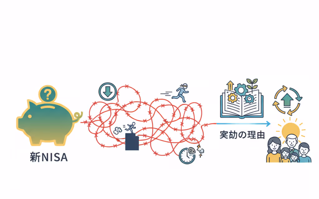 新NISAで初心者が陥る「罠」とは？やってはいけないことと成功の理由を徹底解説